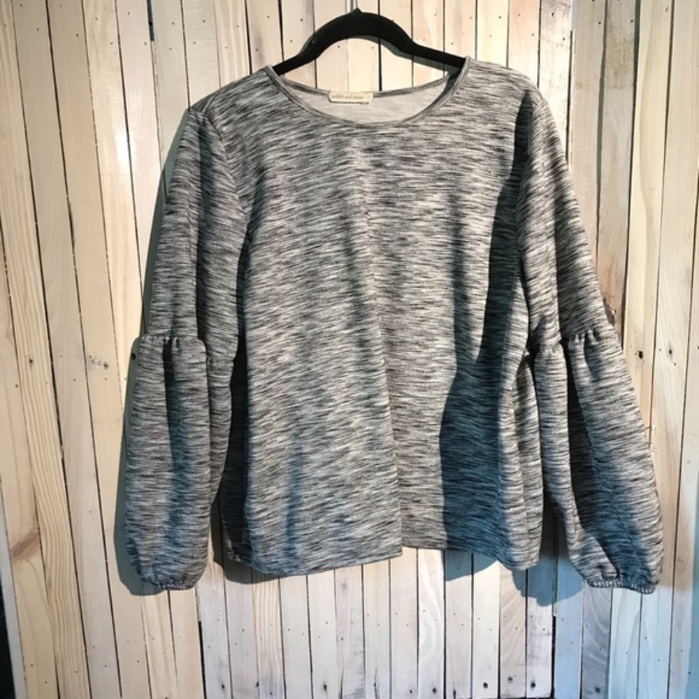 Pebble and Stone Long Sleeve Top
